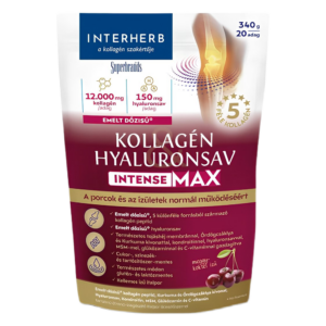 INTERHERB Kollagén & Hyaluronsav INTENSE